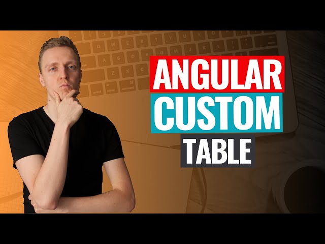 Angular Sorting and Filtering Data - Without Any Libraries