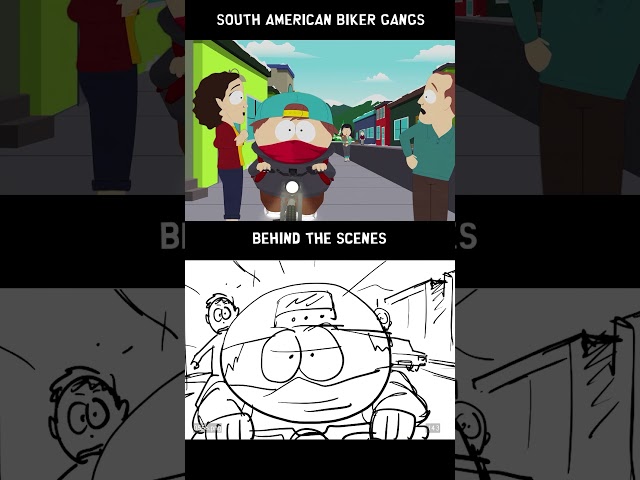 Cartman gets an e-bike. (Behind the Scenes)
