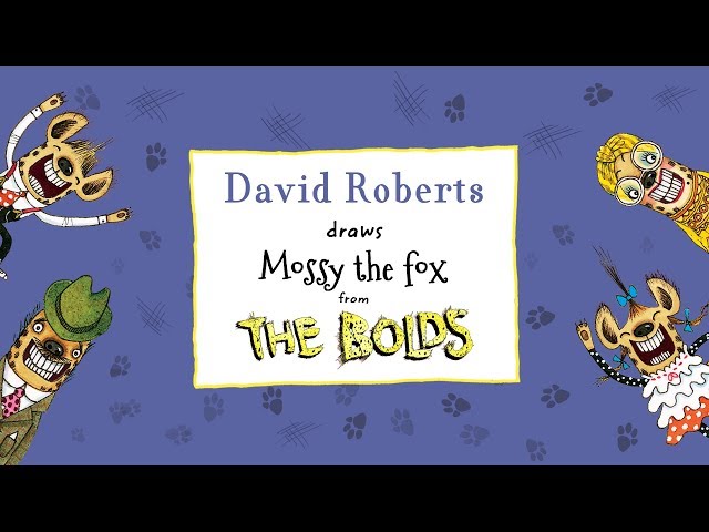 How to draw Mossy the Fox with David Roberts | The Bolds