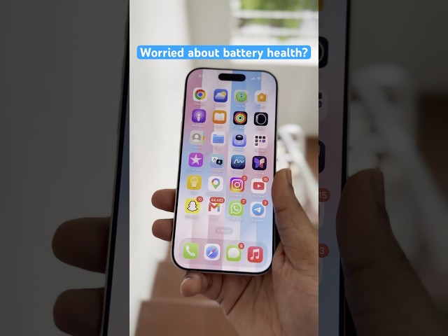 🔥 iPhone Battery Health Explained | When Should You Really Worry? 🔋