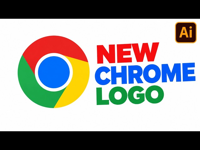 👉How to Create the Google Chrome Logo in Adobe Illustrator | Beginner Tutorial” 🔥