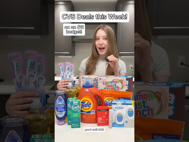 $115 in STUFF for just $11 at CVS! π³
