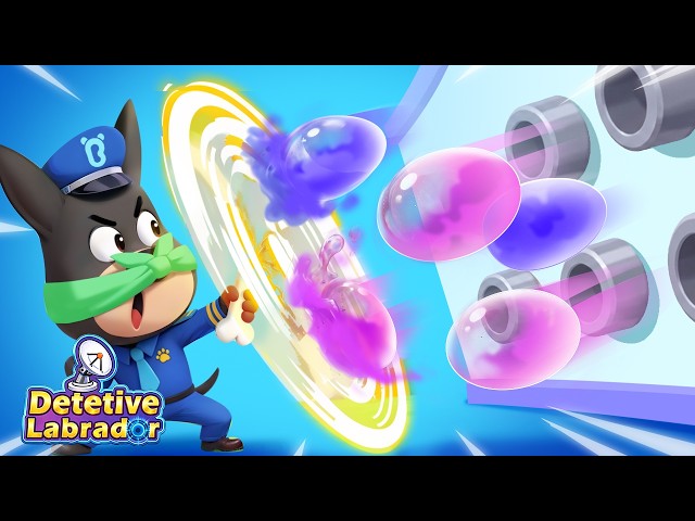 Detective Labrador 🔍 Patrol Mission (Episode 8) 🚓 Stinky Bubble Outbreak 🎬 Cartoon
