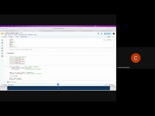 Python Avanzado - Sesión 04 - TAE
