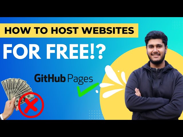 How to Host a Website For Free!? | GitHub Pages | Harshit Sharma