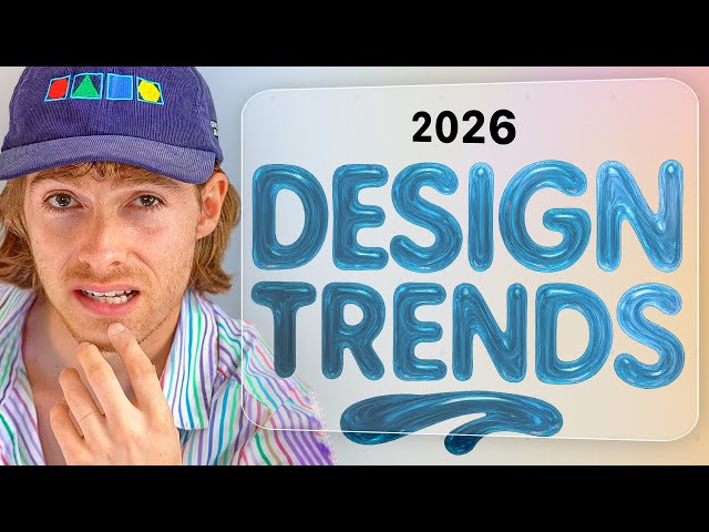 🚨 Top 6 Design Trends 2026: Flat Design is DEAD