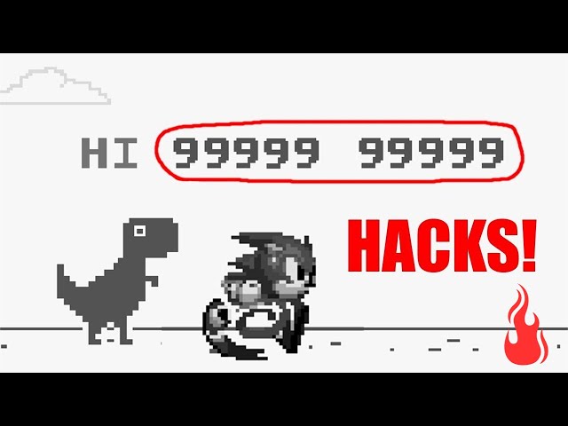 MORE Google Dinosaur Game HACKS 「Arcade Mode, Invincibility, Character Swaps, Speed, and MORE!」