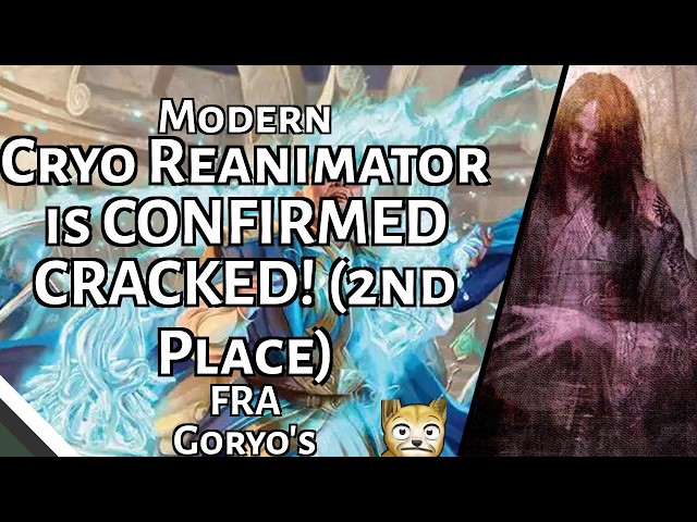 Cryo Reanimator is CONFIRMED CRACKED! (2nd Place) | FRA Goryo's Cryo | Modern Challenge