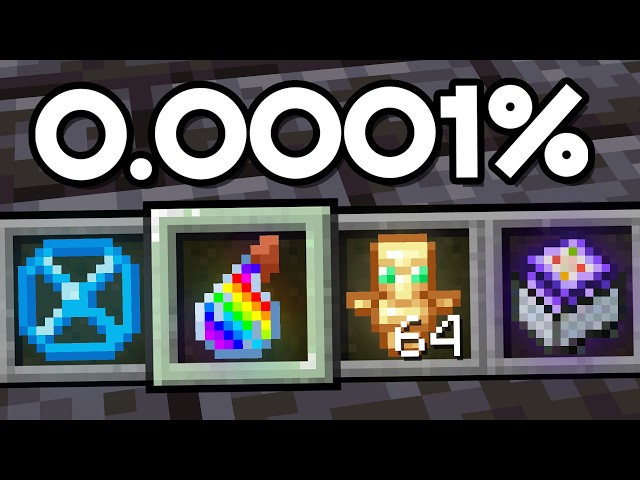 I Actually Collected Every DELETED Item In Minecraft