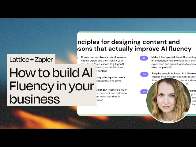 How Lattice builds AI fluency across the middle 60% of its employees