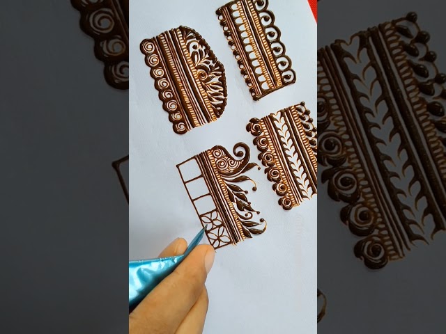 Different Bridal Henna start / Beginning #shorts