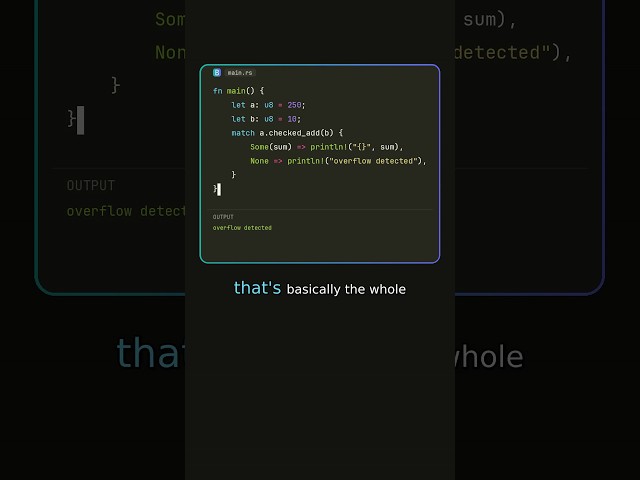 Rust Integer Overflow: Debug Panics, Release Silently Wraps
