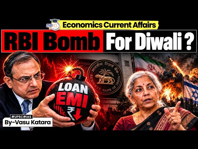 Why RBI Has No Choice on Interest Rates | Indian Economy 2026 | StudyIQ