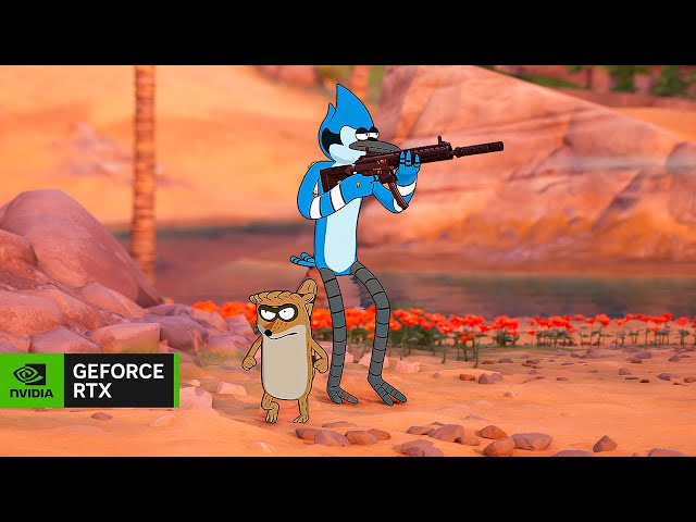 Fortnite: RTX 5090 + Ryzen 7 9800x3D | ULTRA MAX Graphics + Raytracing + DLSS 4.5 | Regular Show