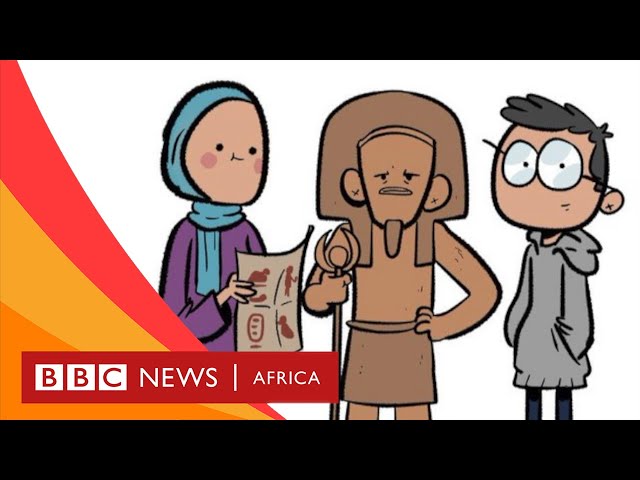 Reclaiming Egyptian heritage through comics - BBC What's New