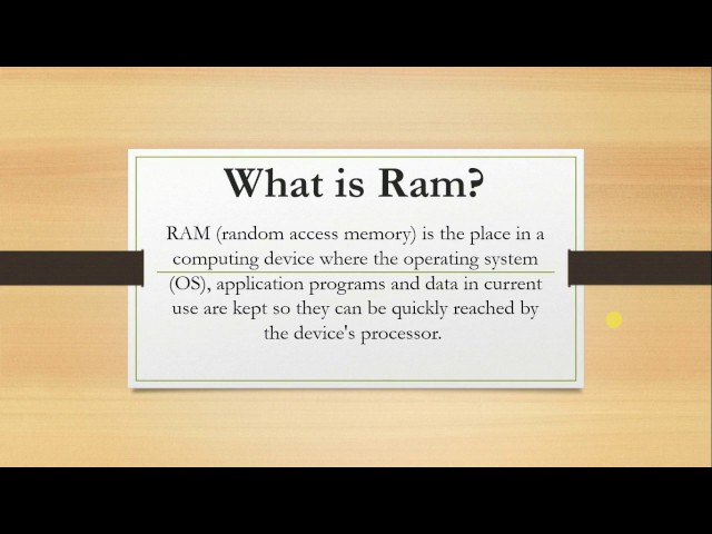 what is ram