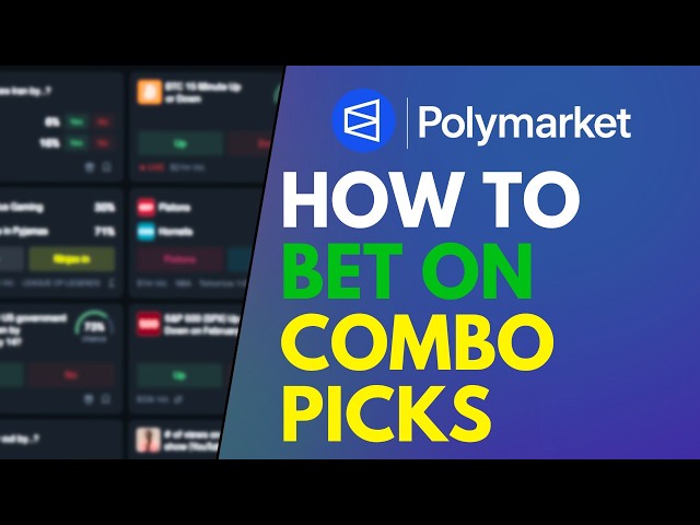 Polymarket - How To Bet on Combo Picks (Easy Tutorial)