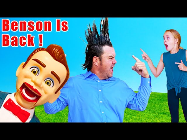 Toy Story Benson Plays Sneaky Jokes on the Kids Fun TV Family!
