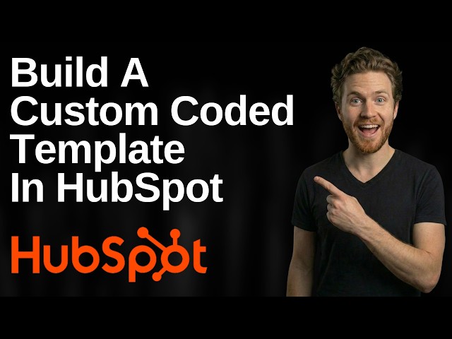 How To Build A Custom Coded Template In HubSpot (2026 Easy Guide)