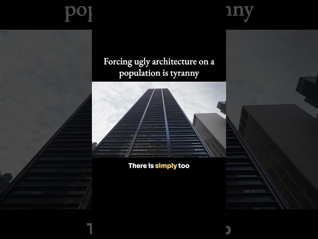 Unpopular Architecture Is Tyranny