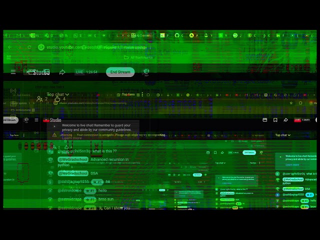 DSA Night Grind 🚀 Day 65 | Advanced Recursion in Python 🔥 Recursive Thinking | LIVE at 11 PM