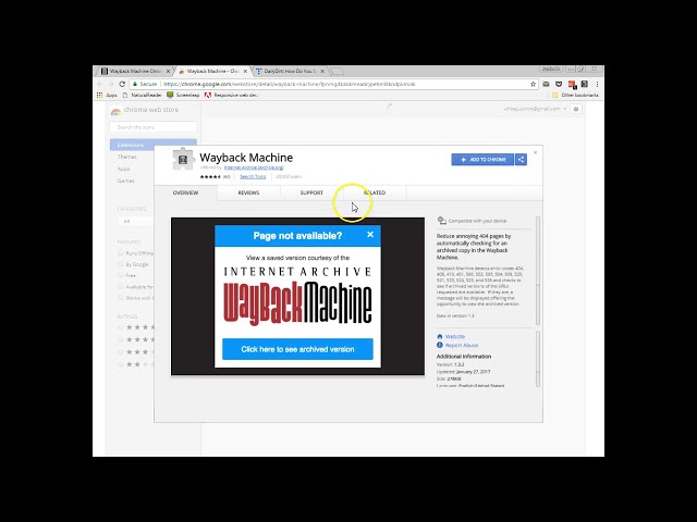 Emerging Tech Tuesdays Ep. 3 - The Wayback Machine
