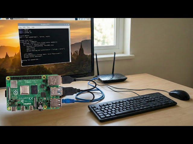 Client-Server Architecture using Raspberry Pi