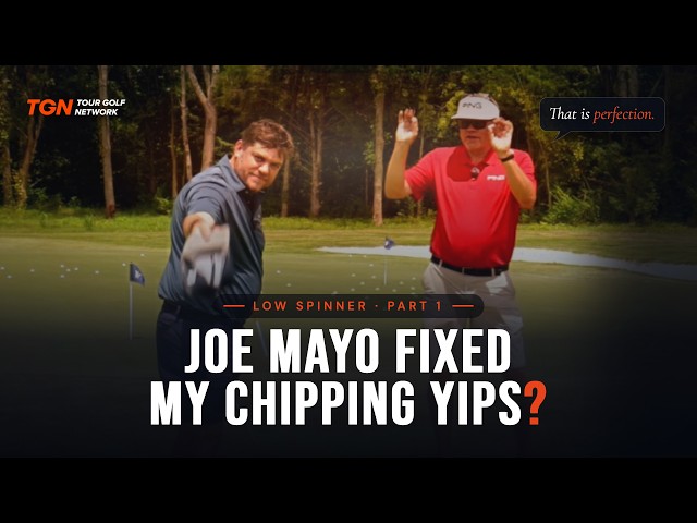 Did Joe Mayo Fix My Chipping Yips? | Low Spinner Lesson with Liam Robinson