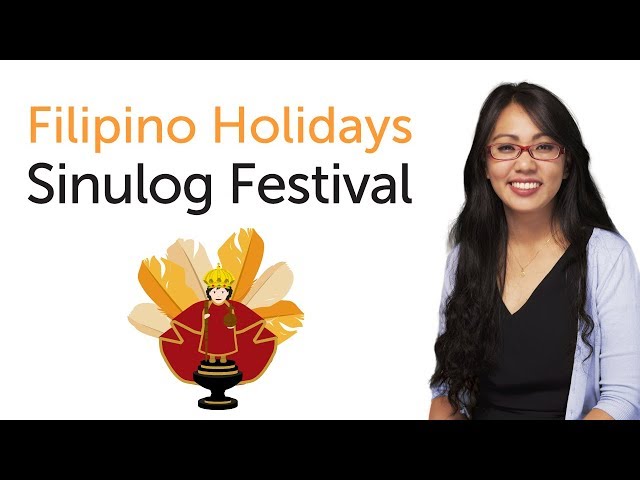 Learn Filipino Holidays - Sinulog Festival