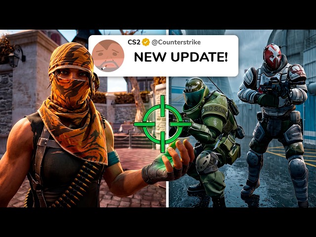 New CS2 UPDATE — New CROSSHAIRS and CO-OP MISSIONS?!