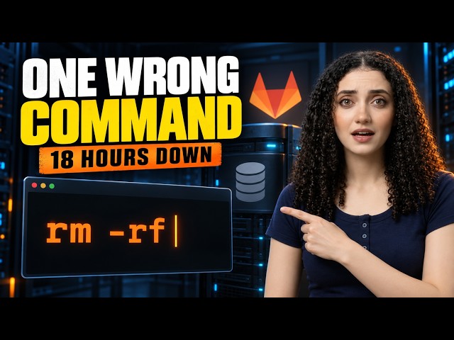How One Command Deleted 300GB of GitLab Data