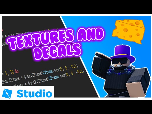 Roblox Studio Textures and Decals guide