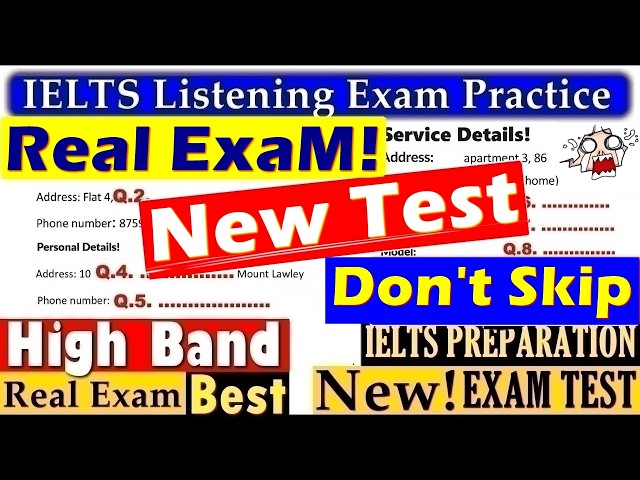 IELTS LISTENING PRACTICE TEST 2026 WITH ANSWERS | 22.09.2026
