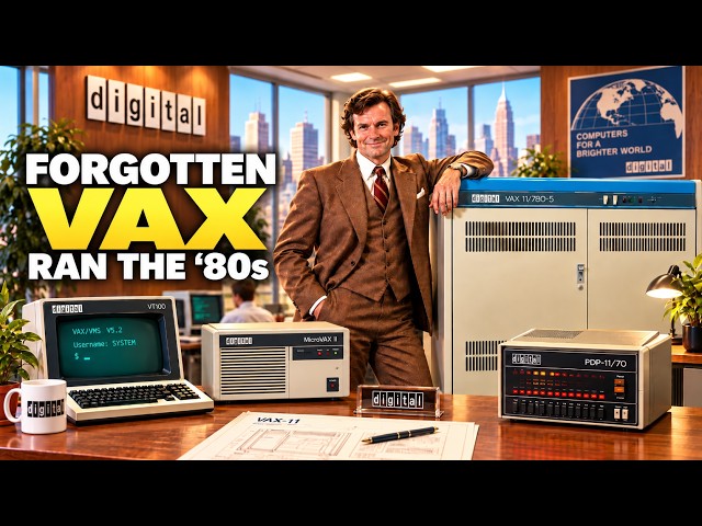 The Computer That Quietly Powered the 1980s — The Forgotten DEC VAX