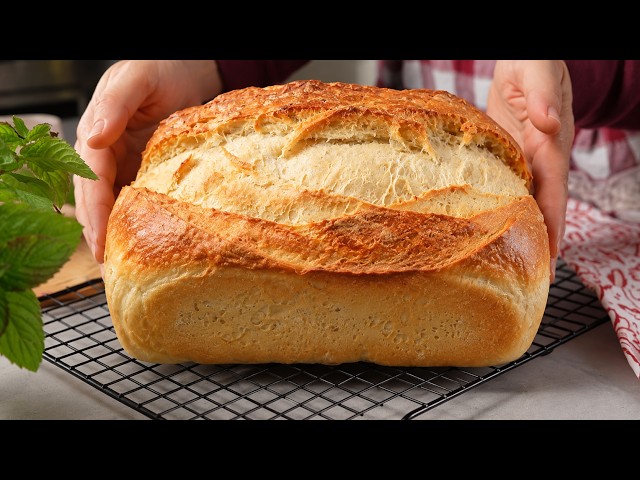 I bake bread at home every day! Stop Kneading! This Is The Only Way I Bake Bread Now