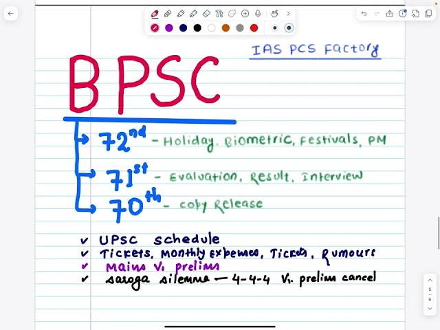 70-71-72 BPSC Current Status