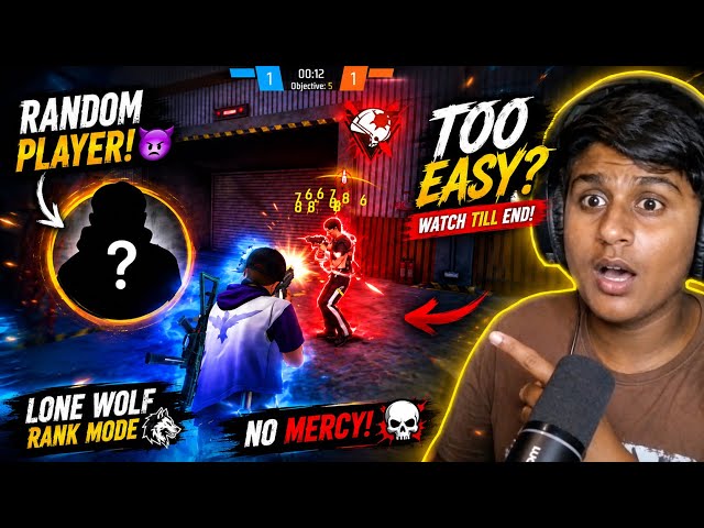 Random Player Challenge in Lone Wolf Rank 😈
