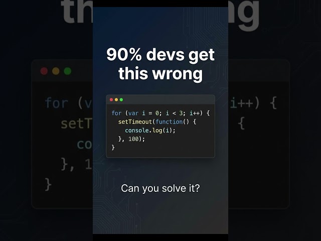 If you get this right, you’re ahead of 90% devs 👀What’s the output?👇👇👇 #javascript