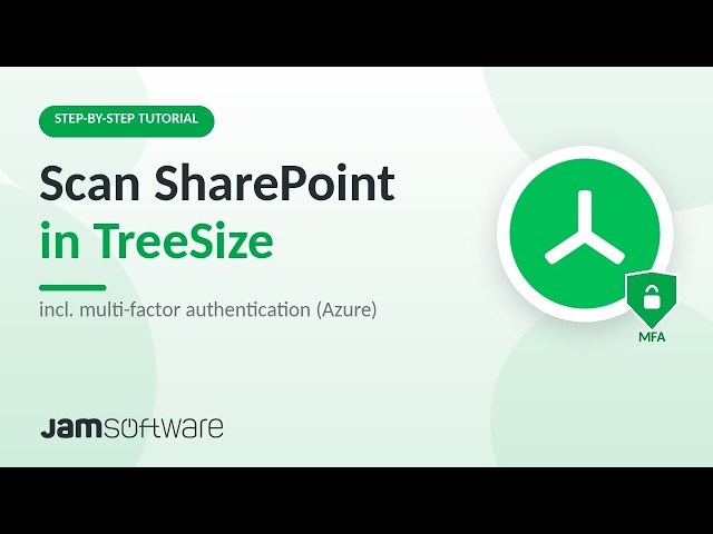 Setting up a SharePoint Online scan in TreeSize – step by step