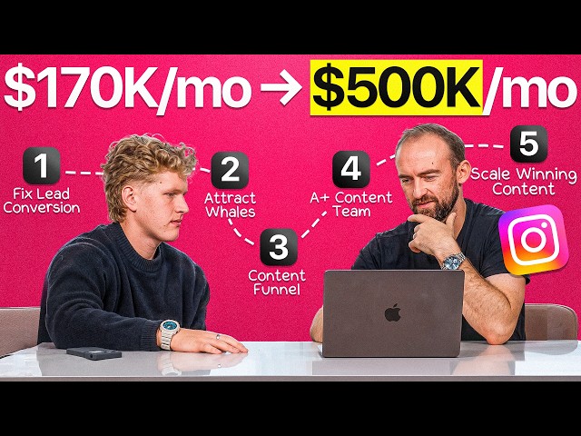 This $170K/mo Business Owner Asked Me To Fix His Instagram (Live Consult)