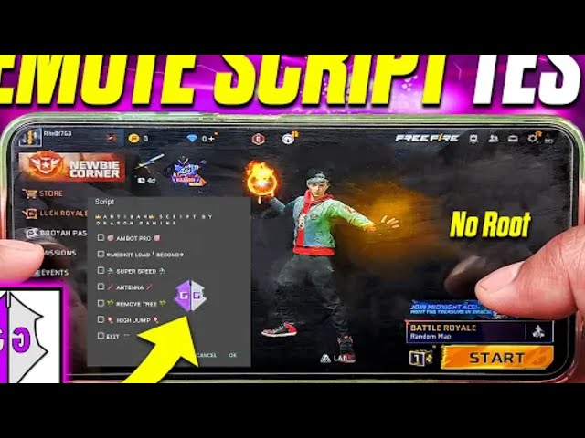 Free Fire Emote Script Test Using Game Guardian