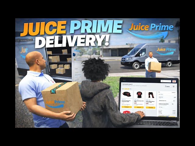 🧃 Juice Prime — Amazon Inspired Delivery System for FiveM