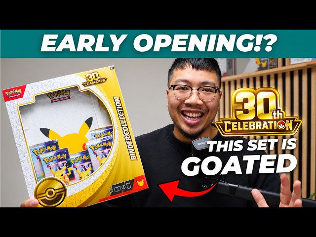 Pokemon 30th Anniversary Binder Collection - EARLY OPENING (4K)