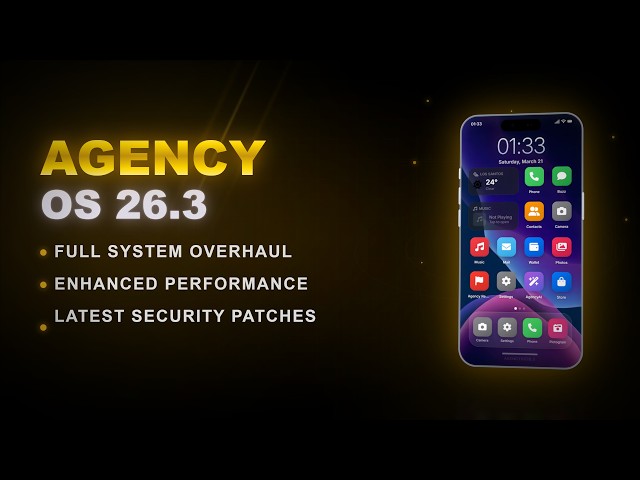 (old) Agency PhoneOS 26.3 – The Best FiveM Phone Script Just Got Better! 🔥