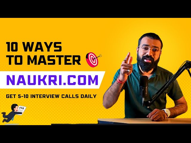 How to Get Your Naukri Profile Shortlisted Fast | Secret Tips | Get 5-10 interview calls daily