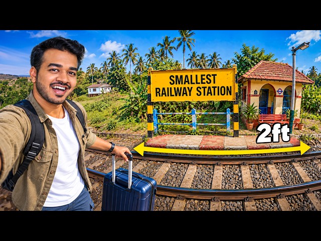 I visited Unique Railway Stations of India!