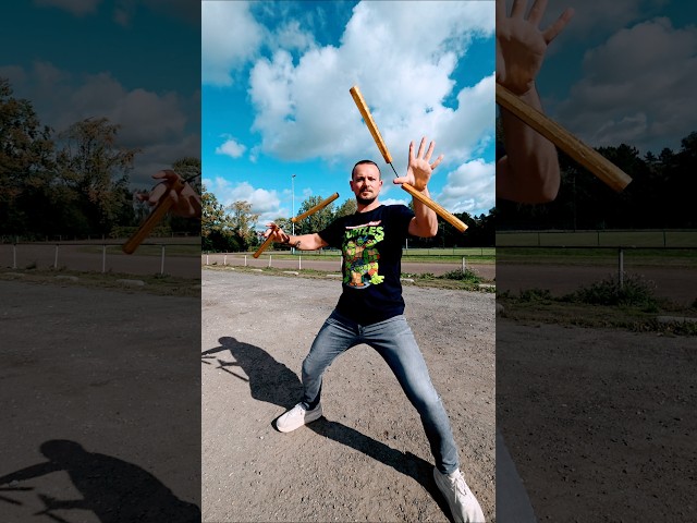 Nunchaku Double Finger Tricks Combo