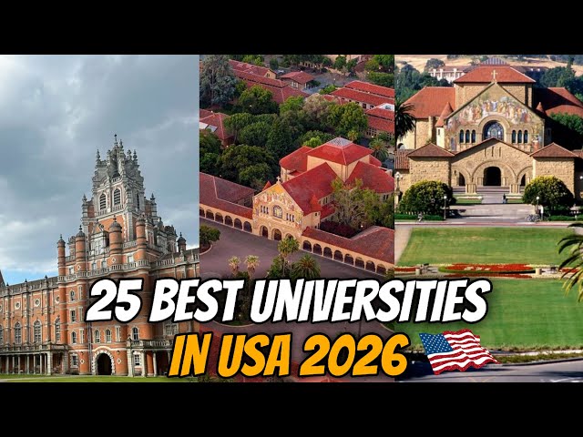 25 Best Universities in USA 2026 | New Ranking