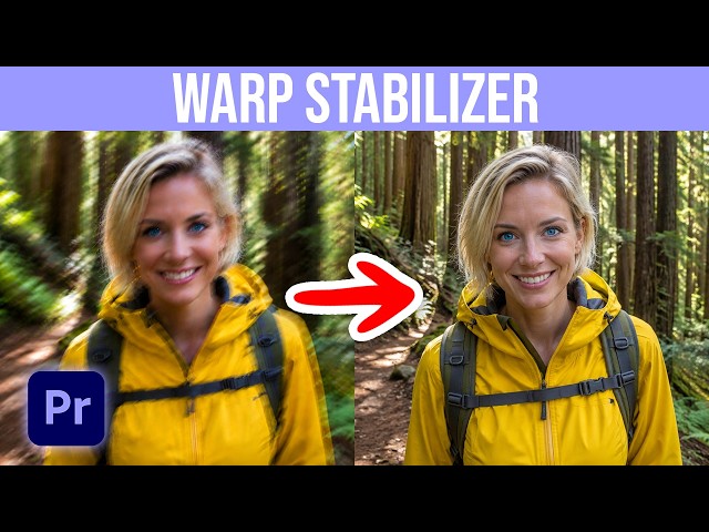How To Use Warp Stabilizer In Premiere Pro