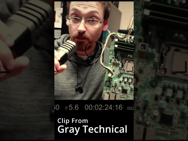 Saved Water Damaged Electronics - Clip From Gray Circuit #computers #technology #graytechnical